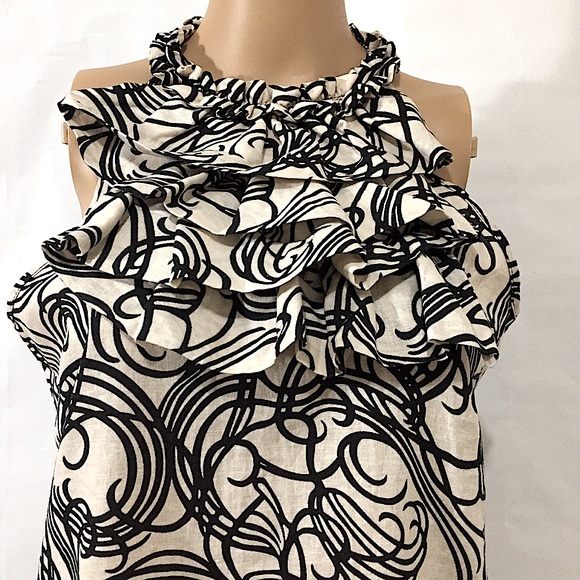 St. Tropez Ruffle Halter Top - Picture 3 of 11